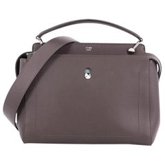 Fendi DotCom Convertible Satchel Leather Medium