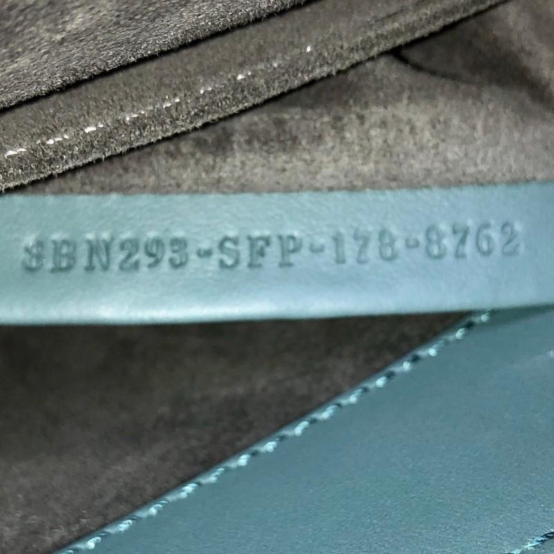 Fendi DotCom Convertible Satchel Whipstitch Leather Medium 2