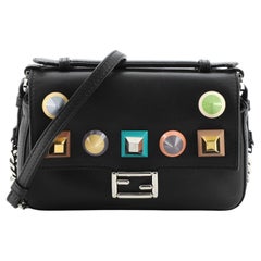 Fendi Double Baguette Nieten-Leder Micro