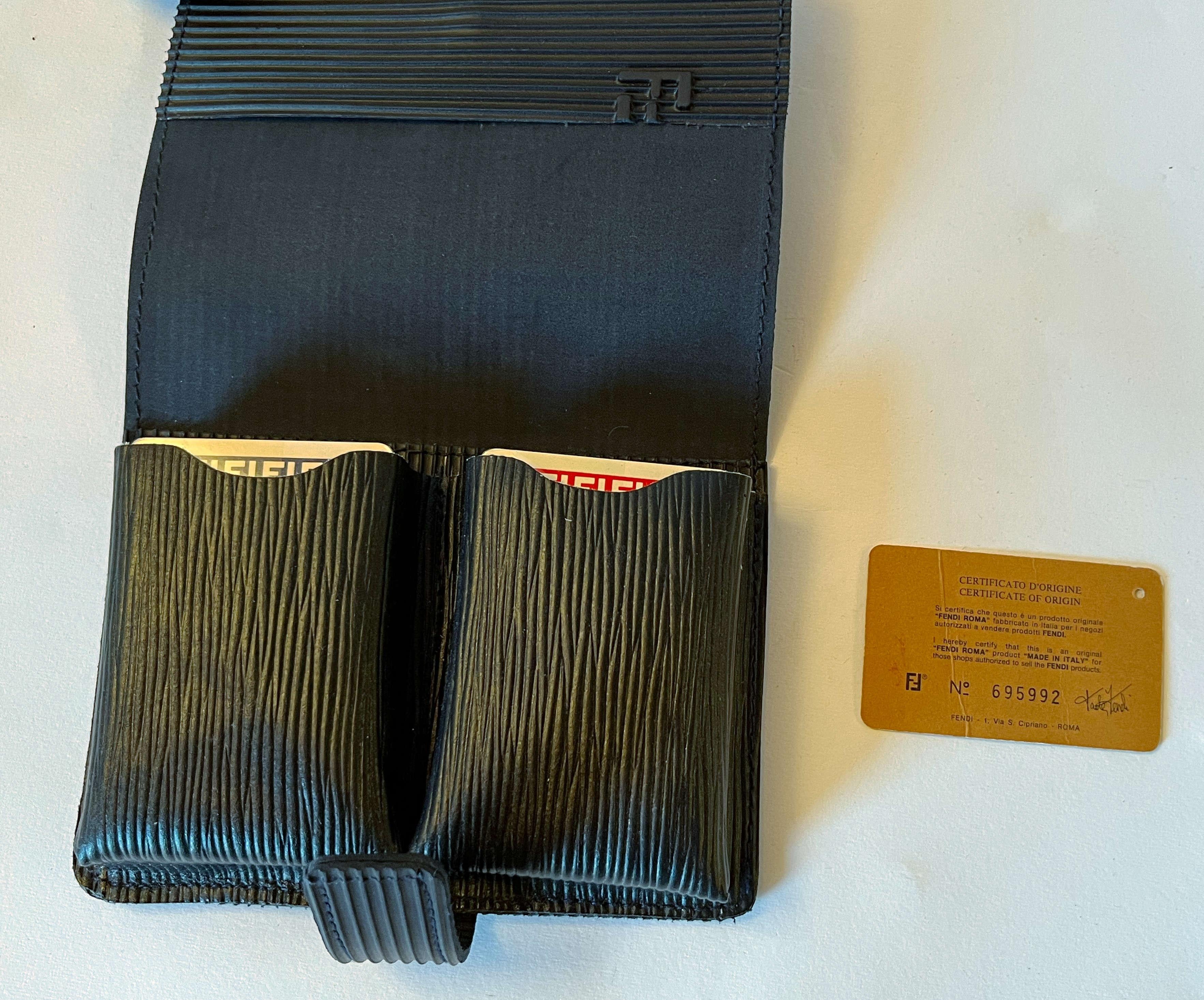 Italian FENDI Double Playing Card Set For Sale