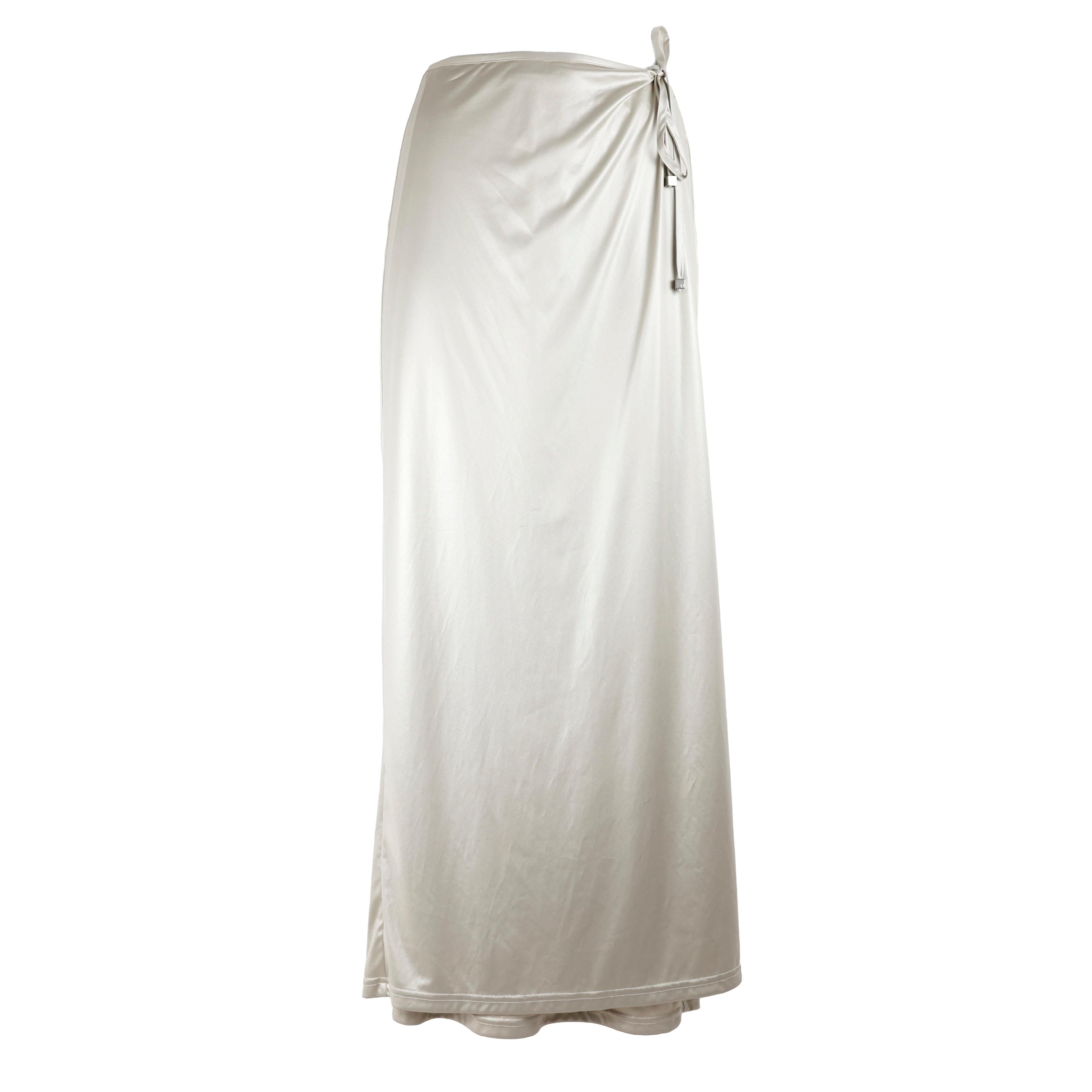Fendi Dress / Twin Set in Satin For Sale 1