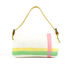 Fendi Embellished Baguette + Python Leather