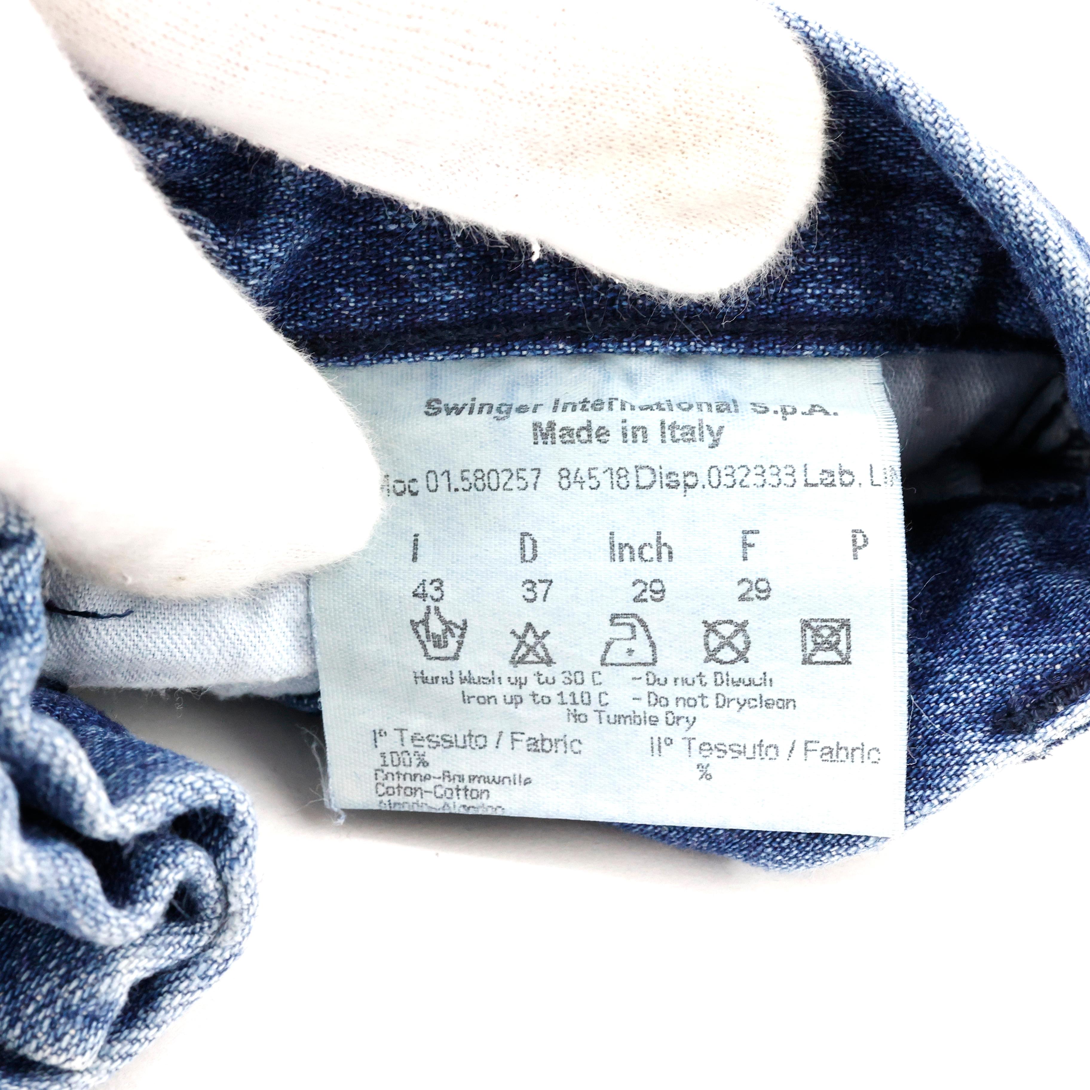 Fendi Embellished Flared Fringed Jeans  For Sale 1