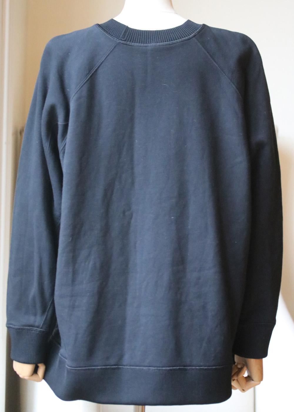 Black Fendi Embellished Printed Cotton-Fleece Sweatshirt