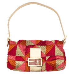 Bolso Fendi bordado Baguette Patchwork