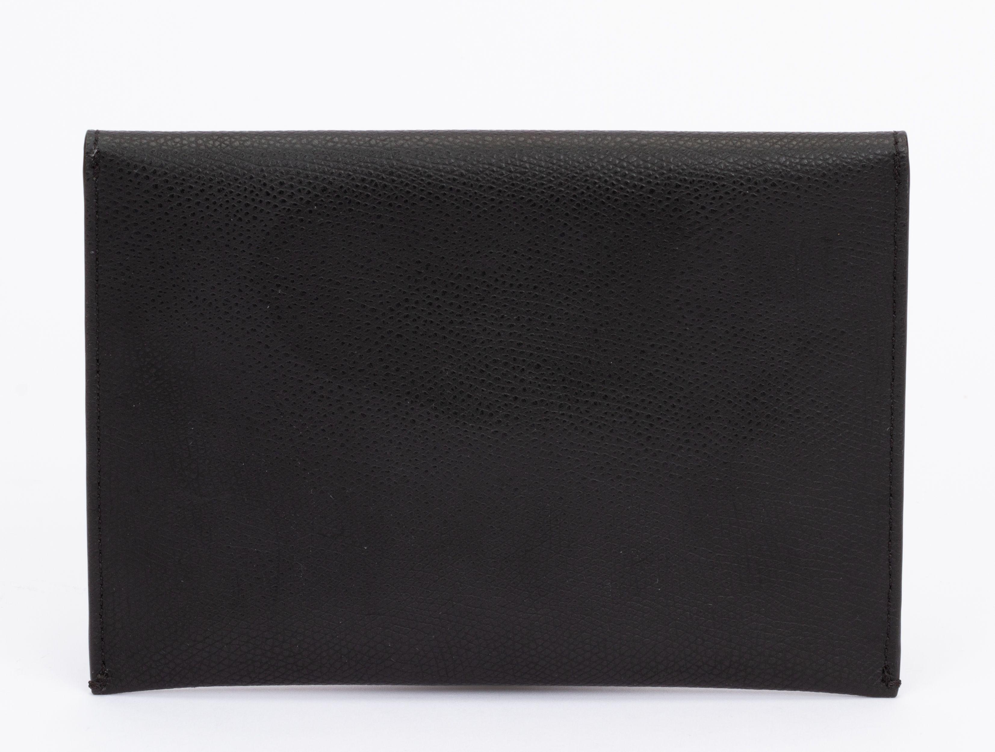 Fendi Envelope Pouch Black Medium In New Condition For Sale In West Hollywood, CA