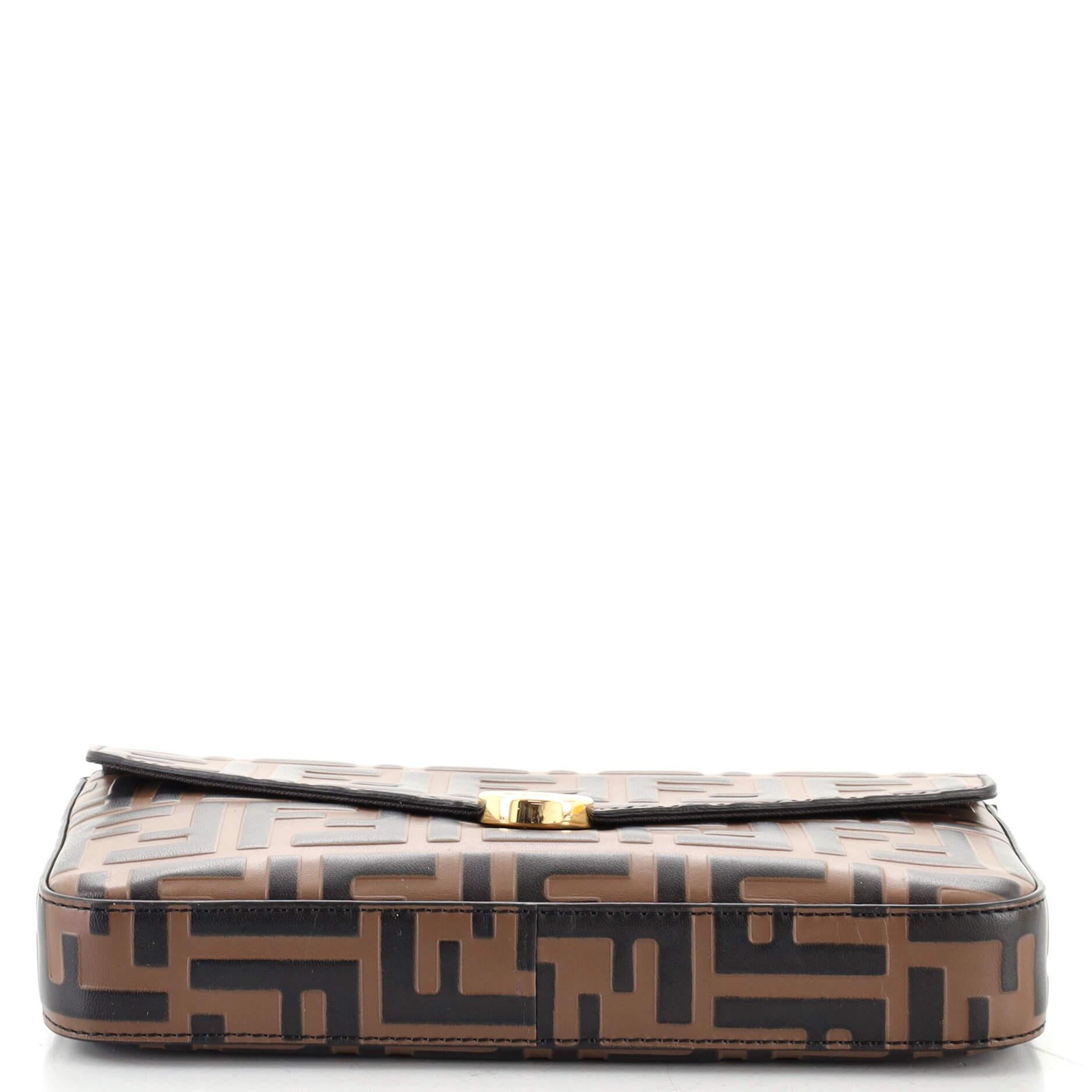 fendi 3 piece clutch