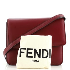 Fendi Fab Bag Leather with Crystals Mini