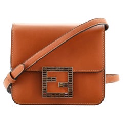 Fendi Fab Bag Leather with Crystals Mini
