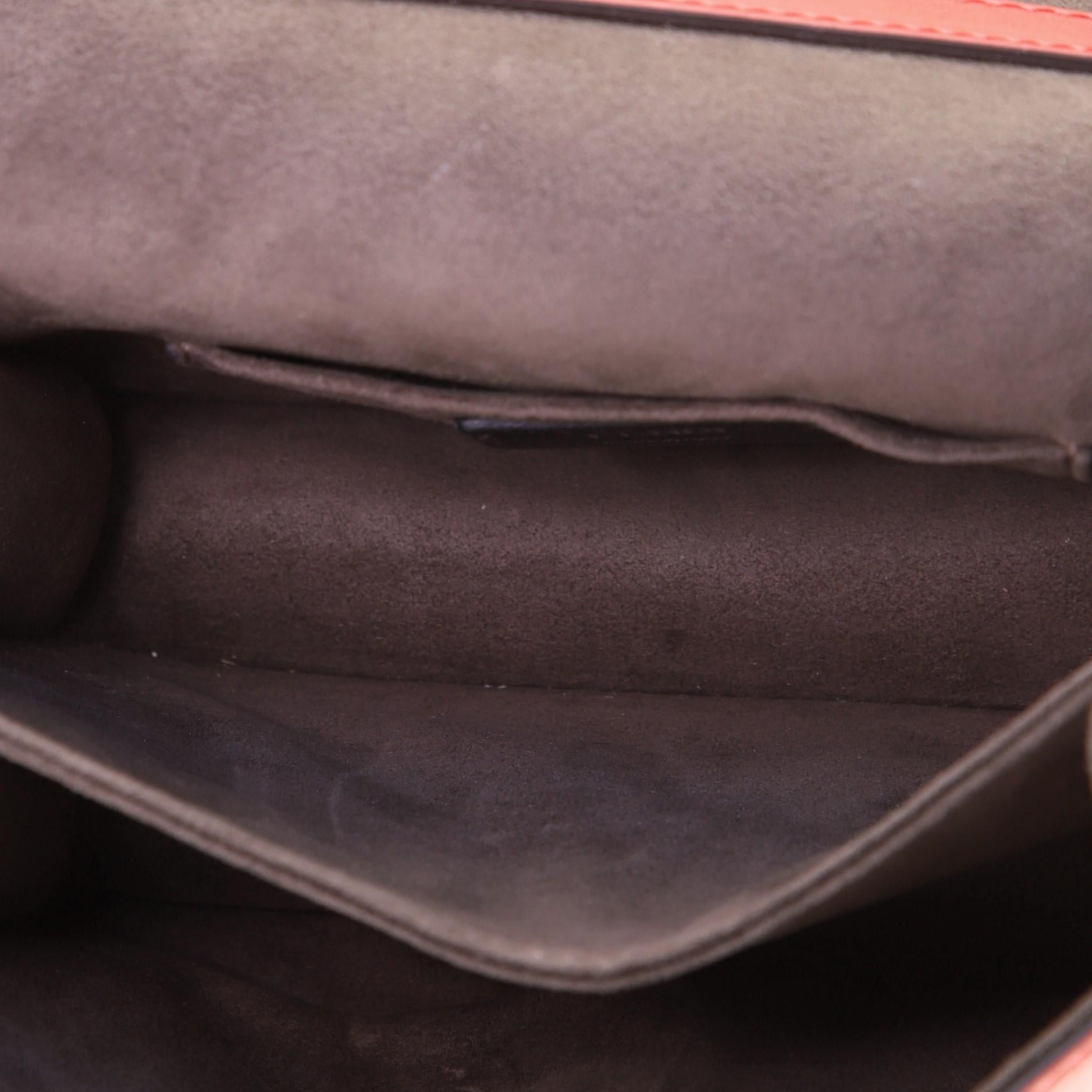 Fendi Faces Kan I Tasche aus Leder 1