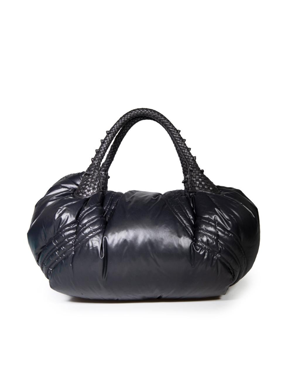 Fendi Fendi x Moncler Black Puffer Spy Bag In Good Condition For Sale In London, GB