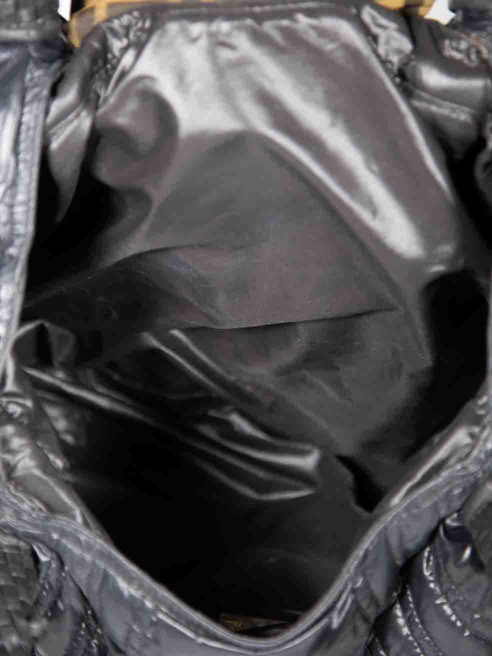 Fendi Fendi x Moncler Black Puffer Spy Bag en vente 1