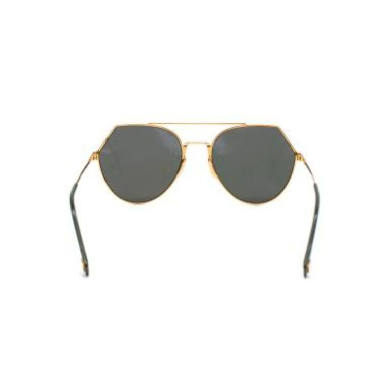 Fendi FF 0194/S Mirrored Lens Sunglasses In Good Condition For Sale In London, GB
