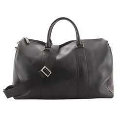 Fendi FF Duffle Bag Leather with Embossed Detail Large