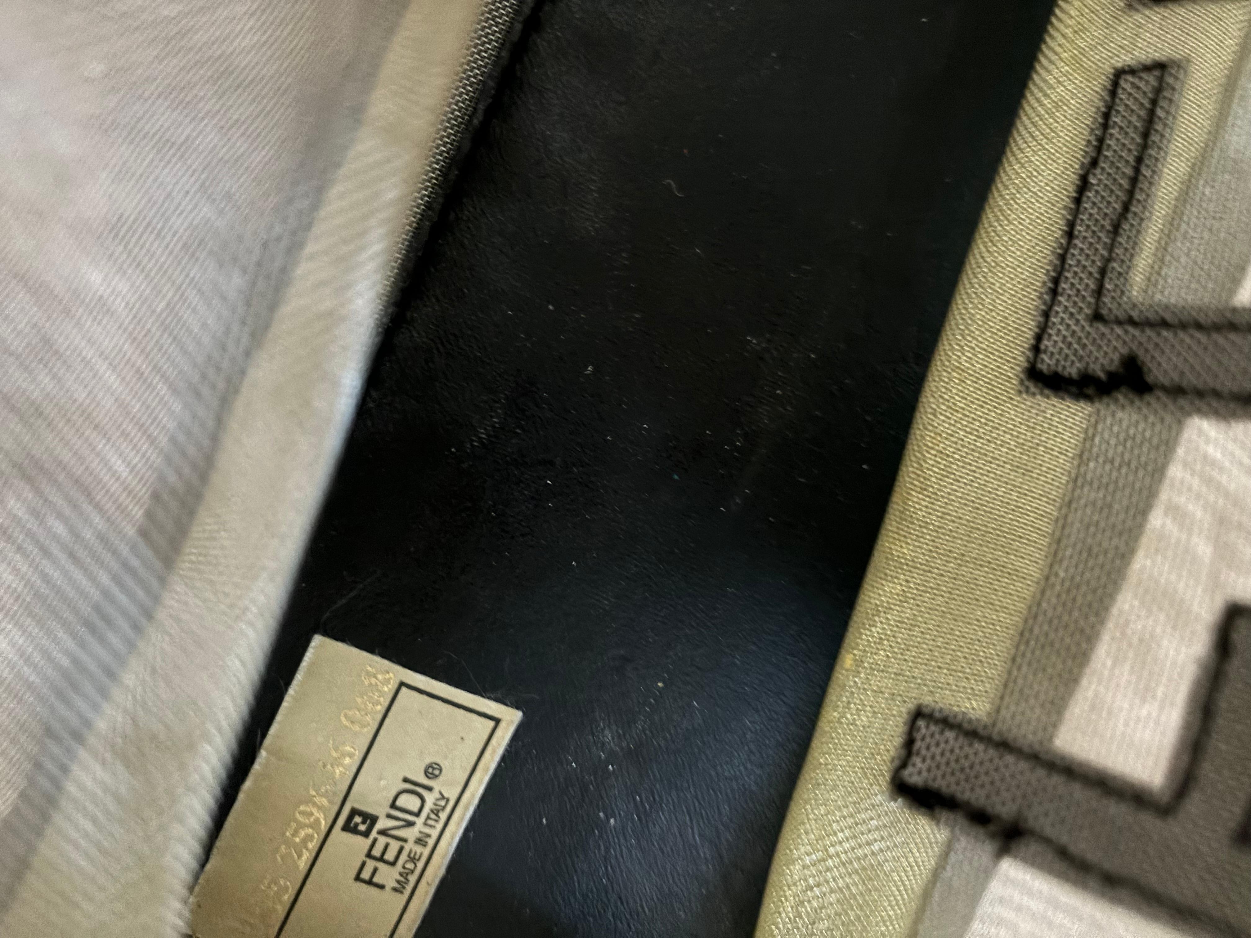 Women's or Men's Fendi FF Gold See Through Mesh and Leather Tote/Shopper For Sale
