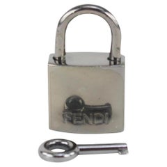 Fendi - Breloque porte-clés et cadenas FF avec logo 126f48