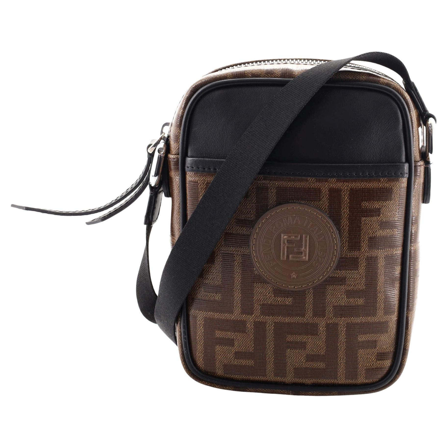 Fendi Vintage Pequin Crossbody Coated Canvas Small at 1stDibs vintage
