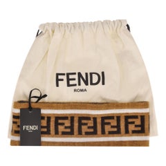 Fendi 'FF' Logo Wool Headband