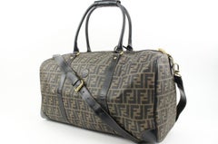 Fendi FF Monogram Zucca Boston Duffle with Strap s214f88