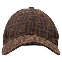 Fendi FF Monogrsm Ebony Baseball Hat