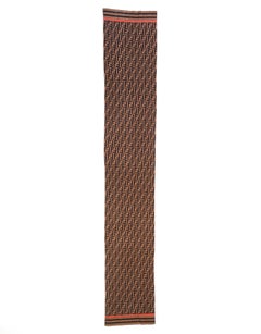 Fendi FF Orange Stripe New Scarf