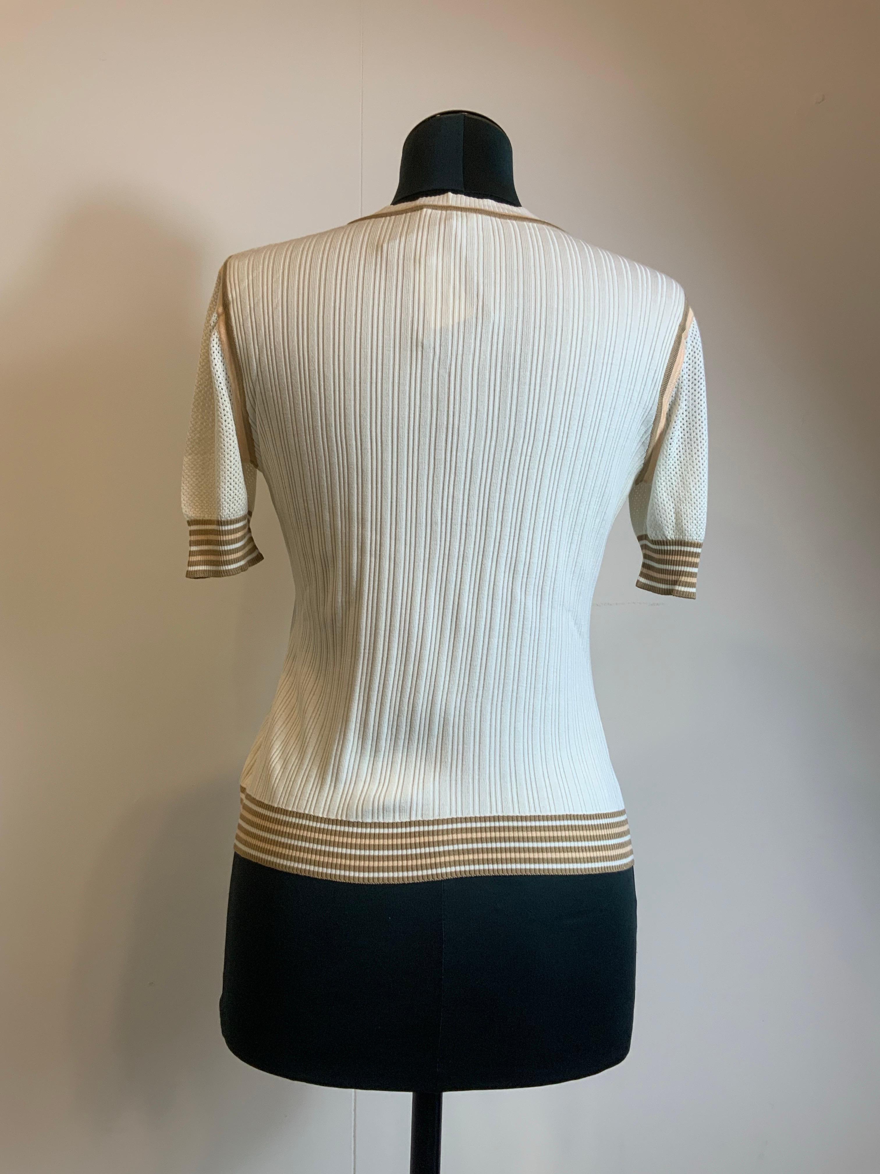 Women's or Men's Fendi FF polo t-shirt For Sale