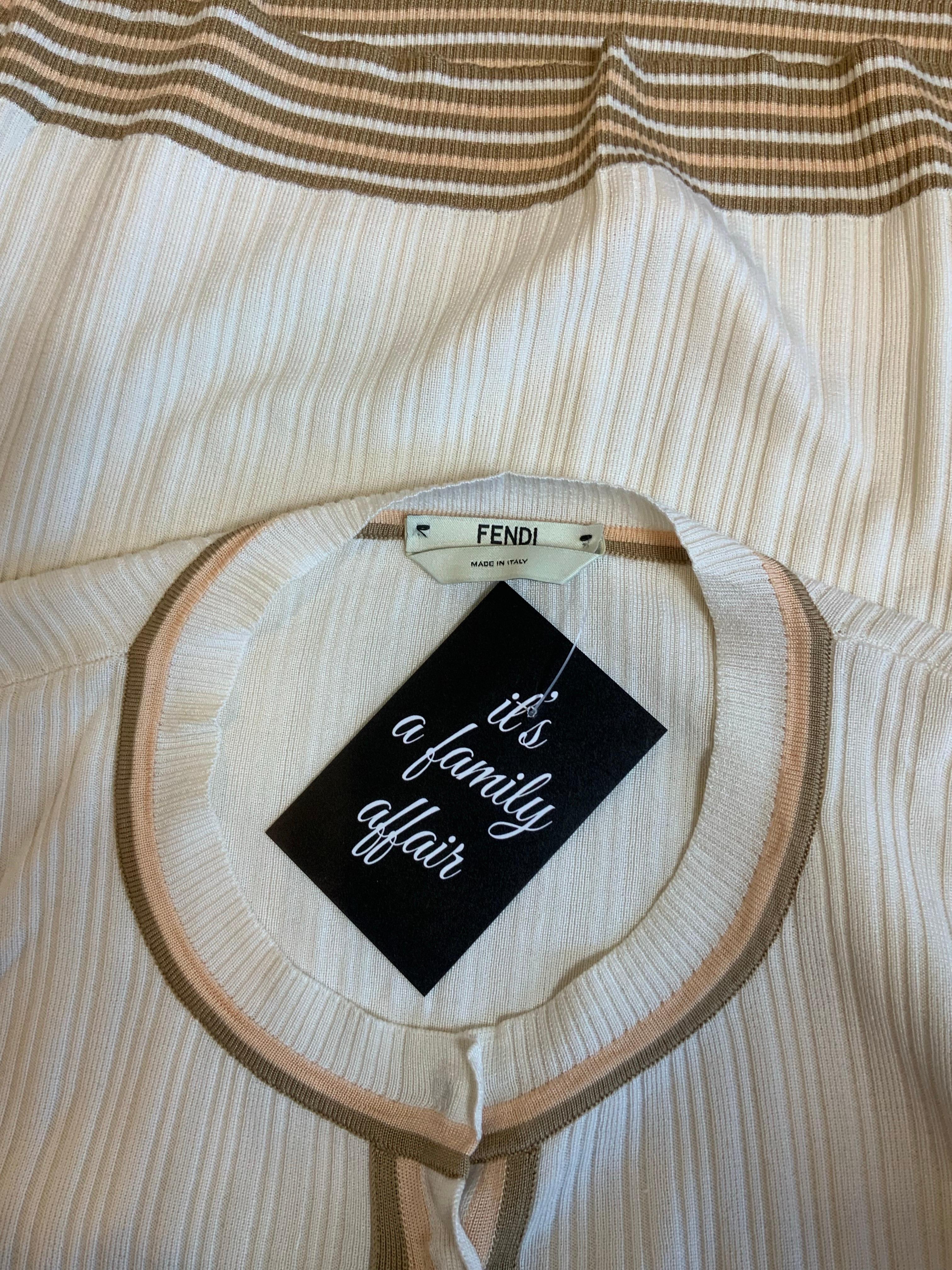 Fendi FF polo t-shirt For Sale 1