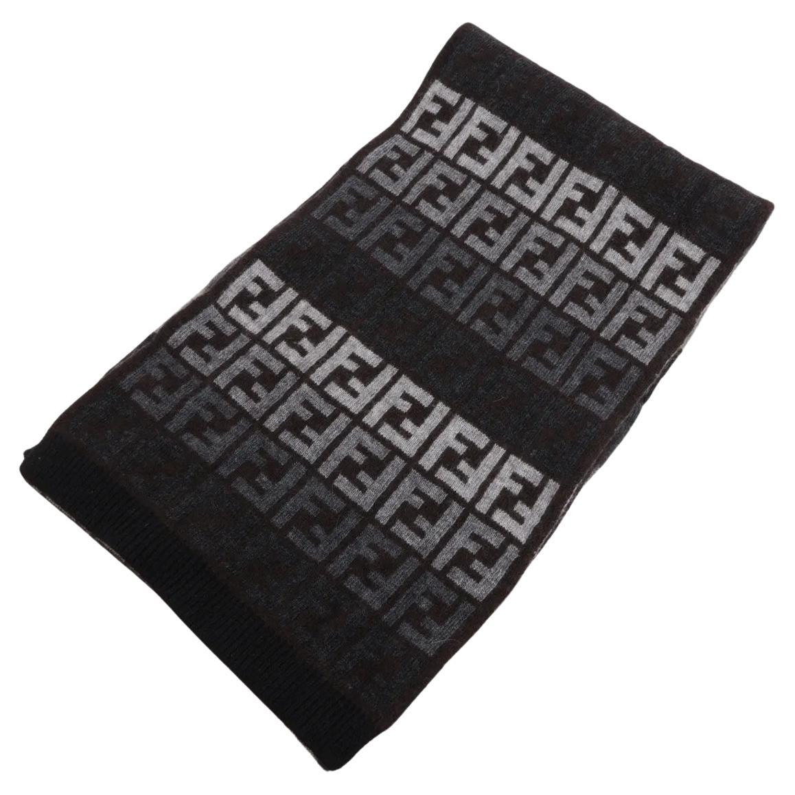 Fendi Ff Wool X Viscose Scarf - image 1