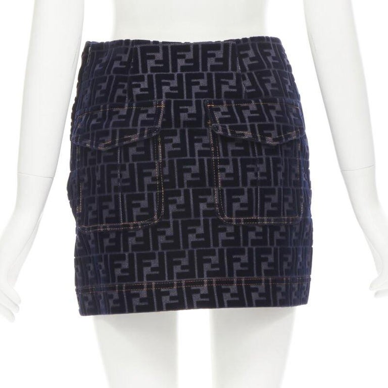Fendi monogram skirt sale