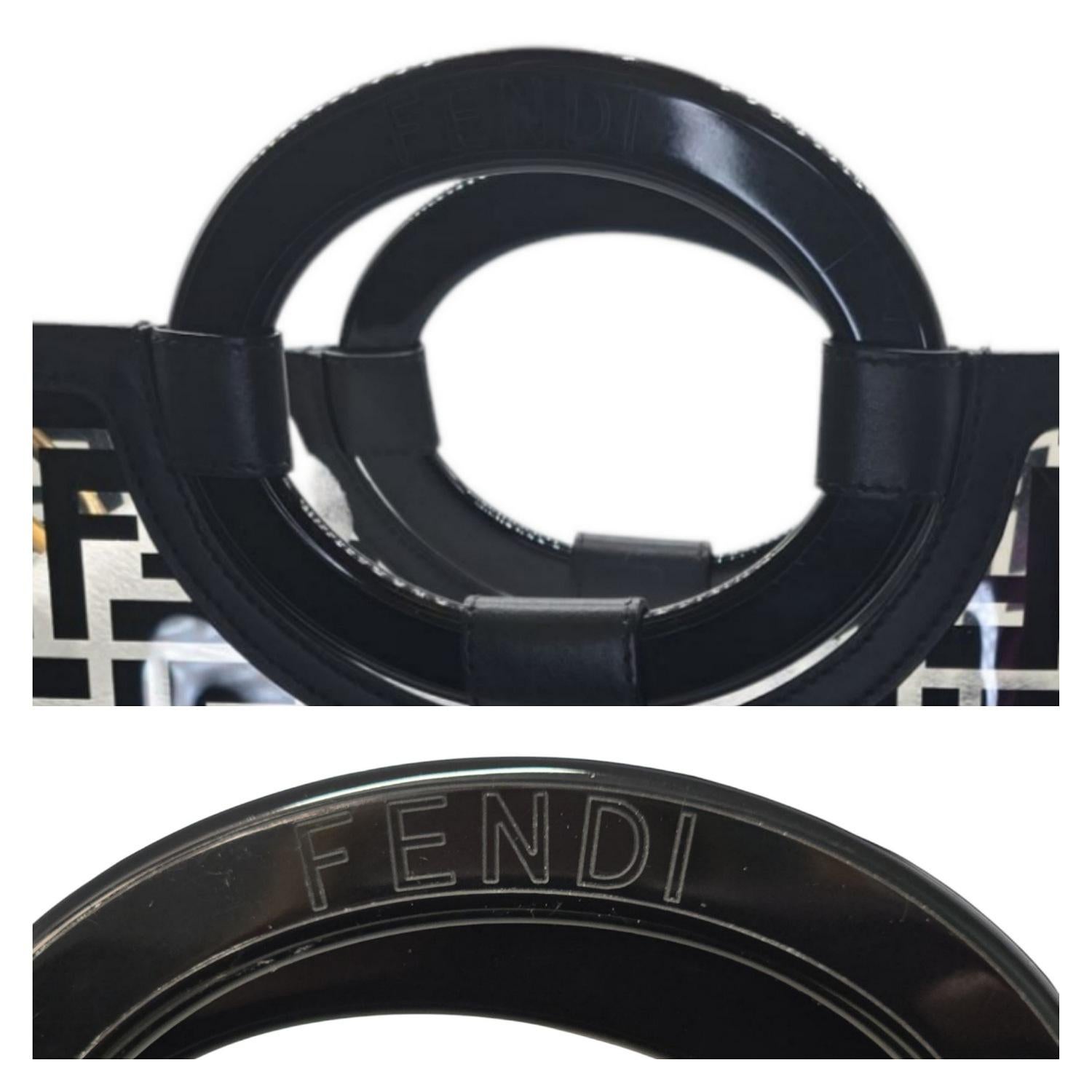 Borsa Fendi FF Zucca Runaway Tote in vendita 1