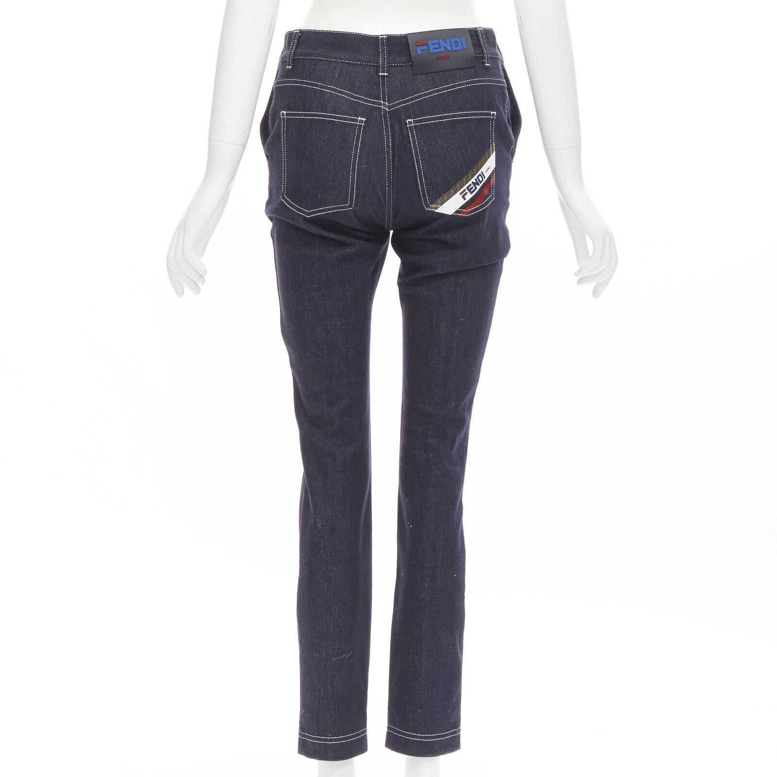 fendi jeans back pocket design