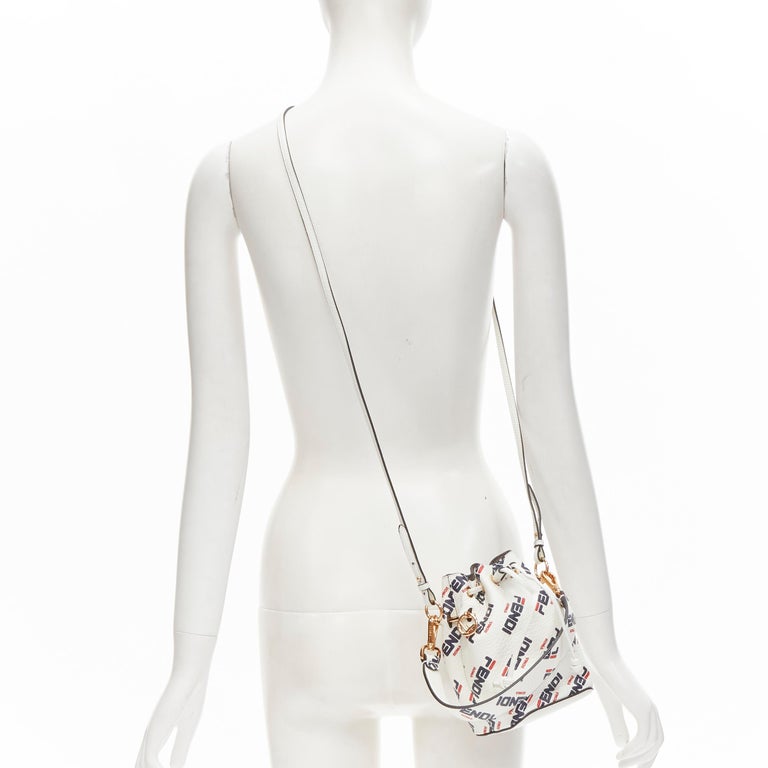 Fendi Mania Fendi White Belt Bag FENDI FILA Fendimania