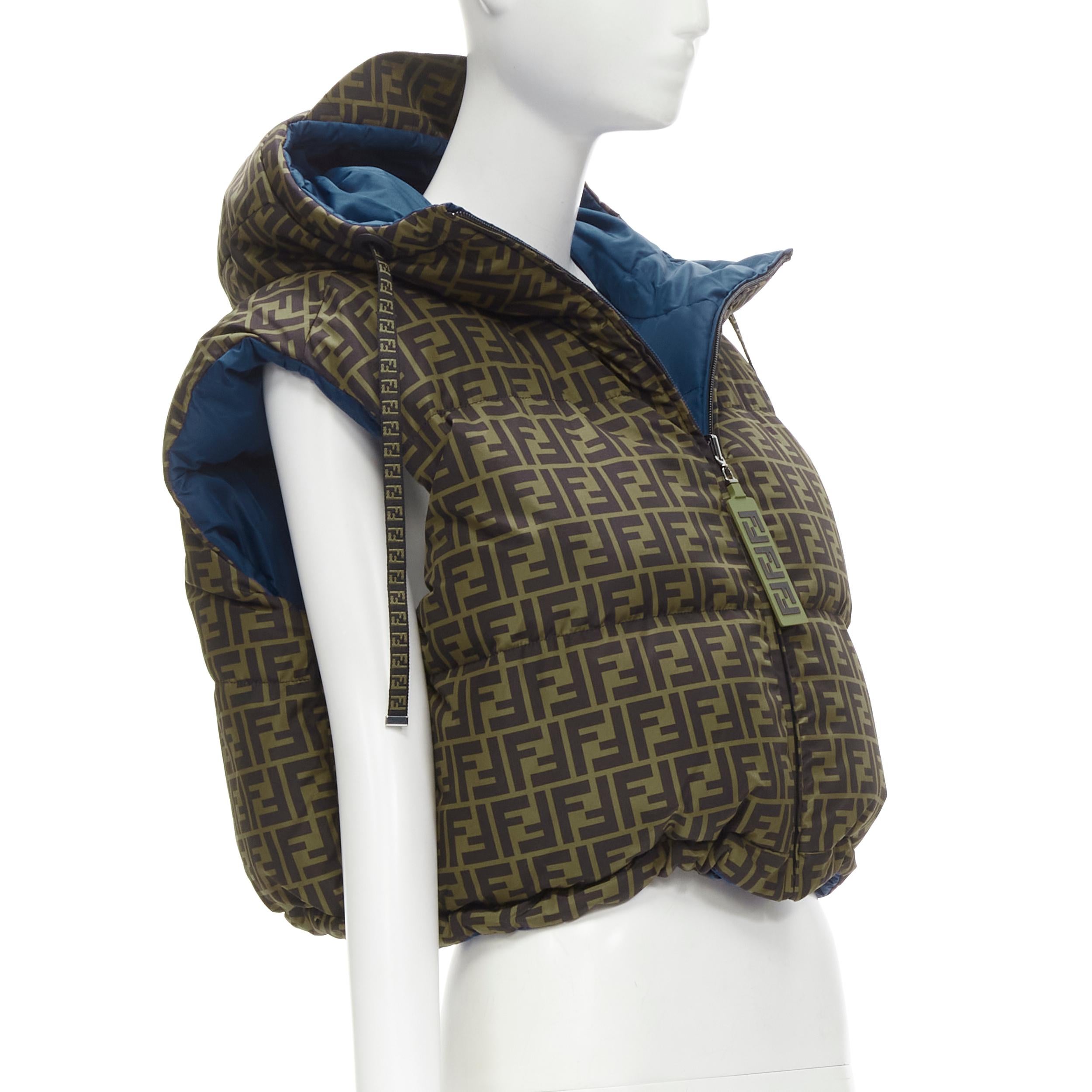 fendi puffer vest