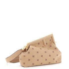 Fendi First Bag FF Karligraphy Flannel Medium