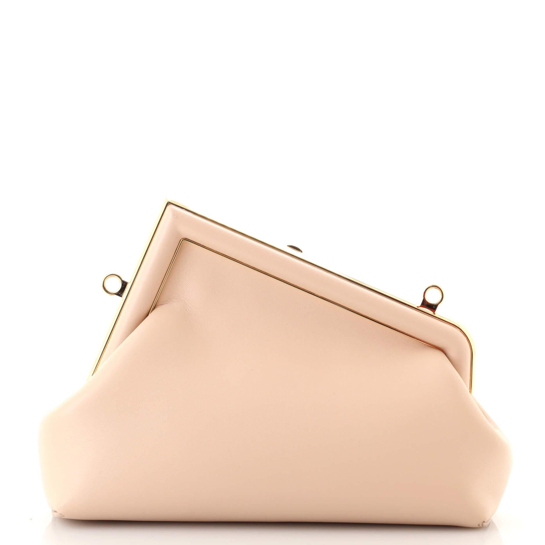 Women's or Men's Fendi First Bag Leather Small