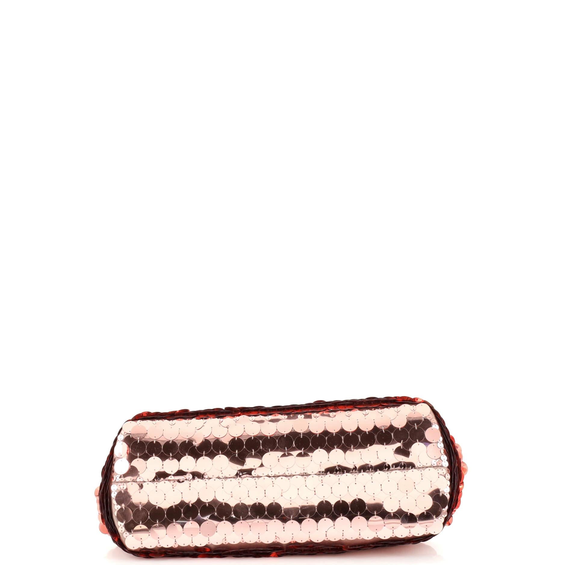 Women's Fendi First Bag Sequins Small For Sale