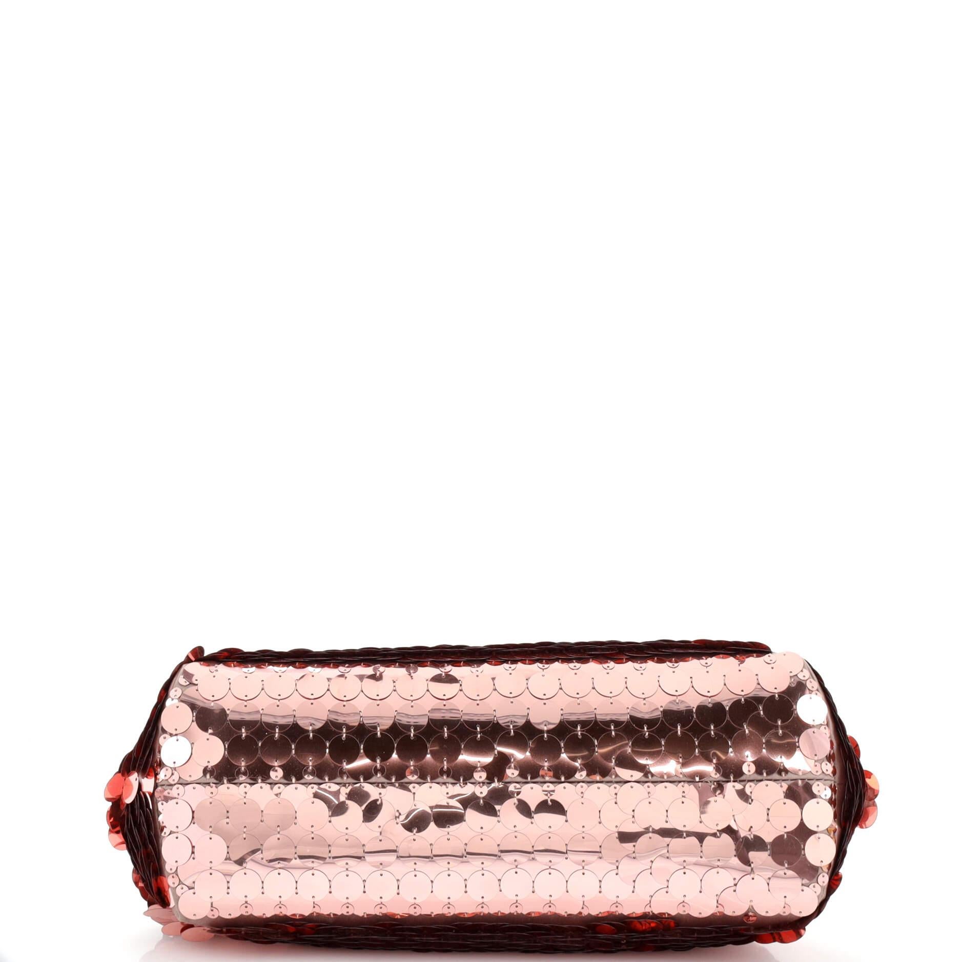 Fendi First Bag Sequins Small In Good Condition In NY, NY