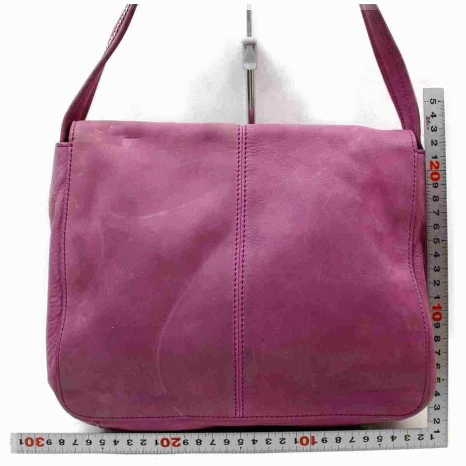 Fendi Flap Mama Forever Logo 872996 Pink-purple Leather Shoulder Bag 1