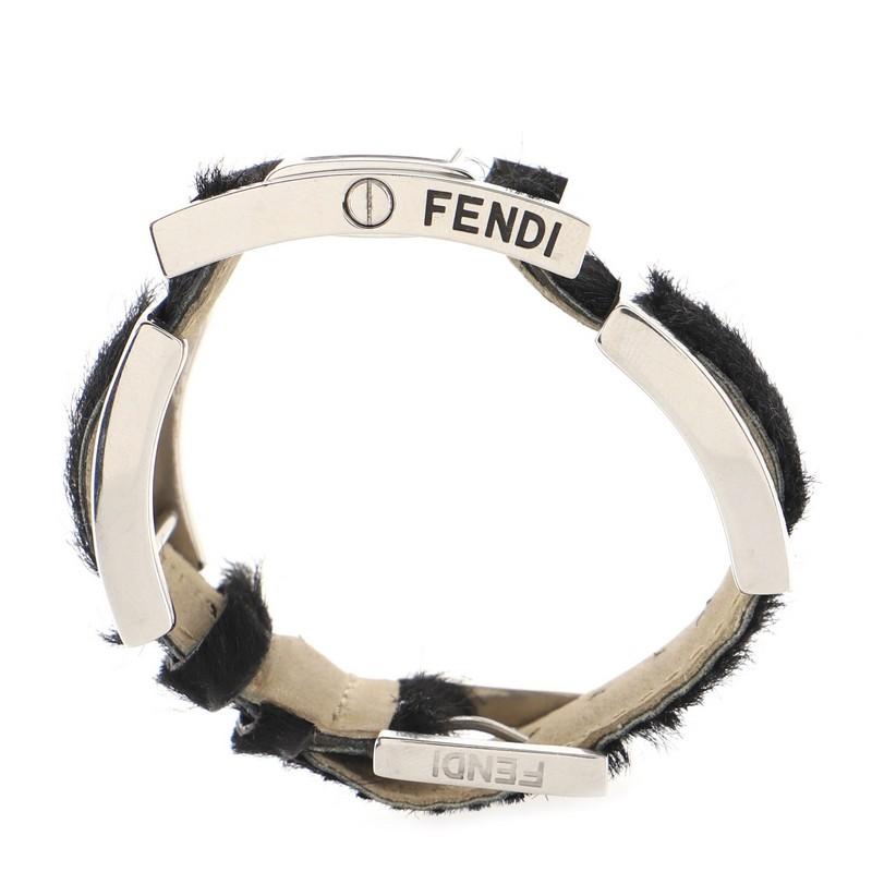 fendi fur watch