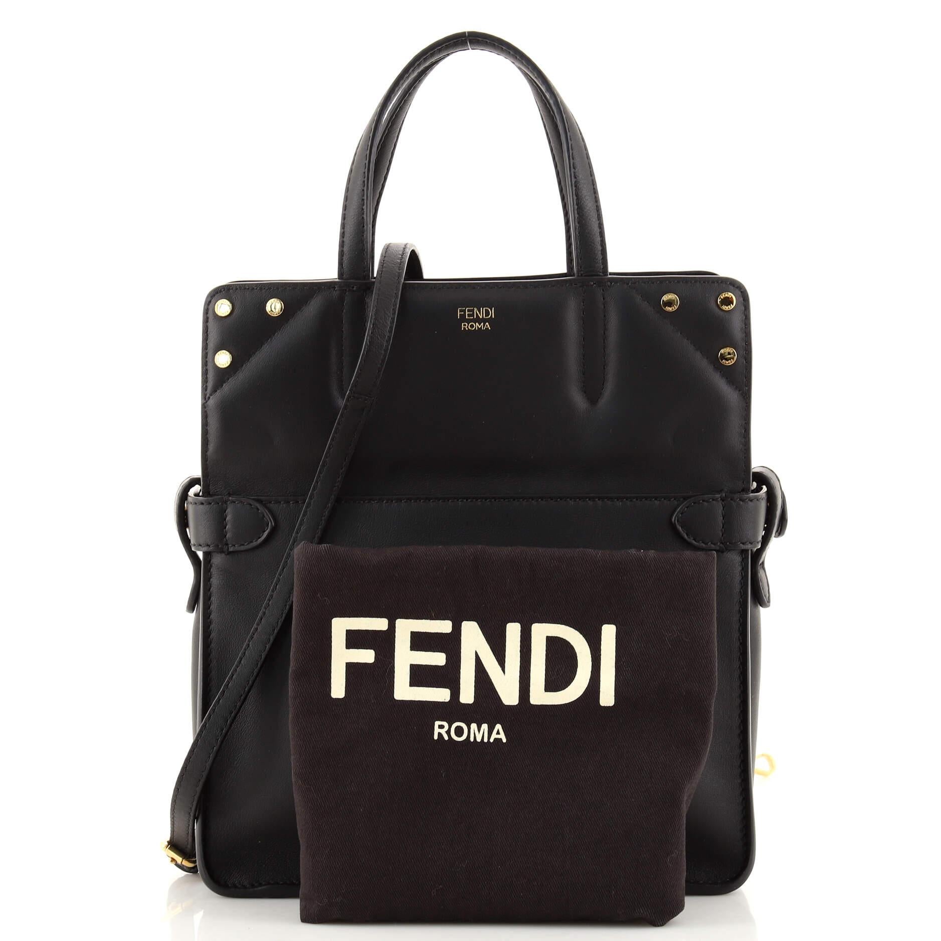 Fendi flip store tote bag
