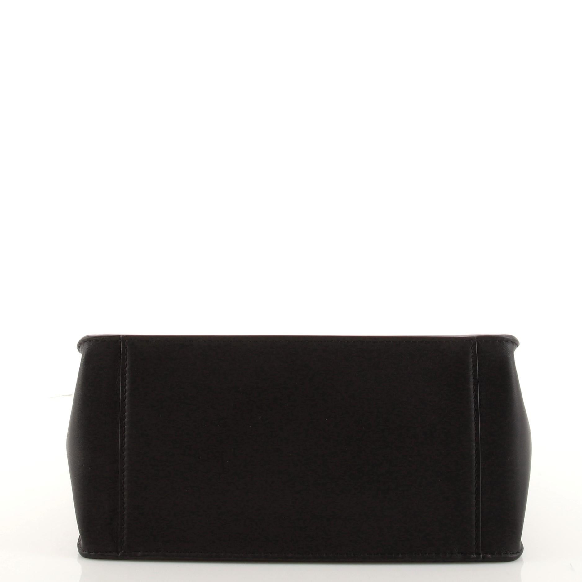 Fendi Flip Tote Leather with Suede Medium In Good Condition In NY, NY