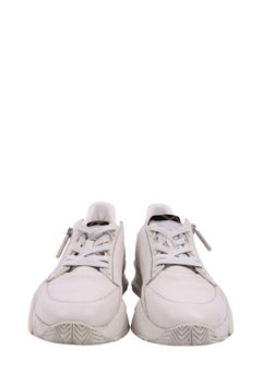 Fendi Flow White Tech Mesh Sneakers - EU 37