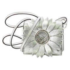 Fendi Flower Kan I F Bag Leather Micro