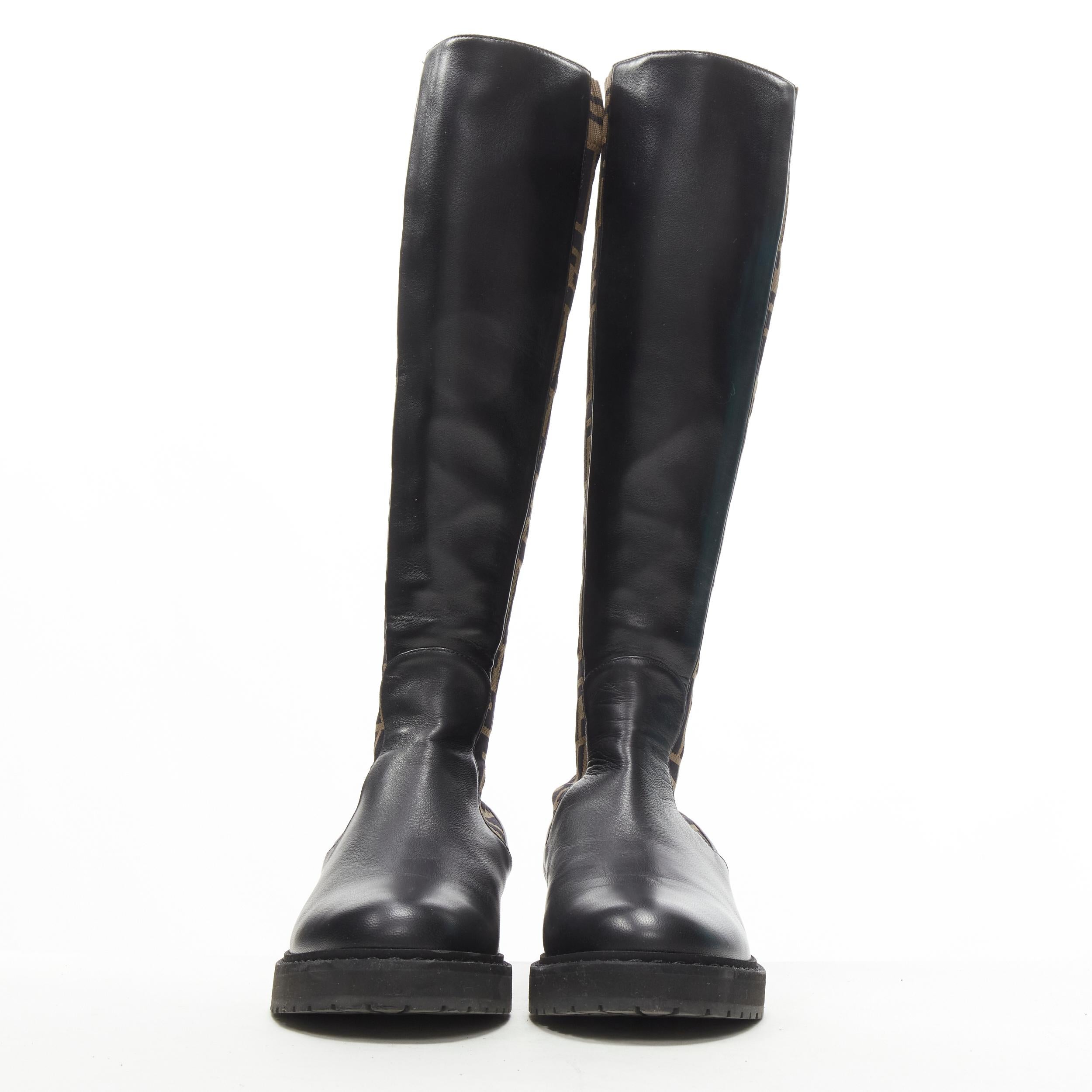 fendi combat boots