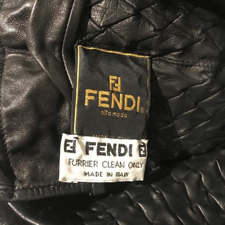 Fendi Fox Fur Shoulder Bag at 1stDibs