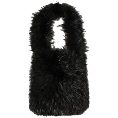 Retro Fendi Fox Fur Shoulder Bag