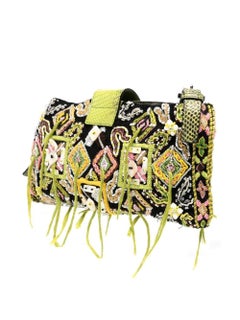 Fendi fringed cut-out baguette