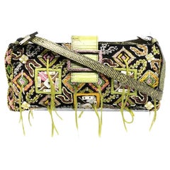 Fendi Baguette mit Fransenausschnitt