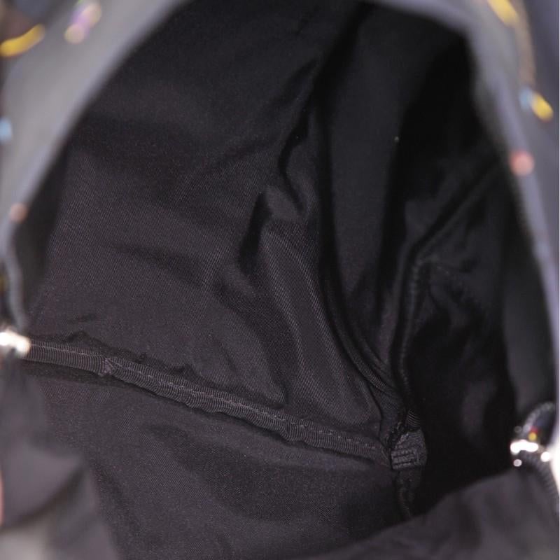 Women's or Men's Fendi Front Pocket Backpack Printed Nylon Large