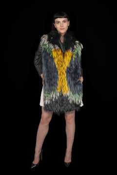 Fendi fur cardigan by Karl Lagerfeld Winter 2012